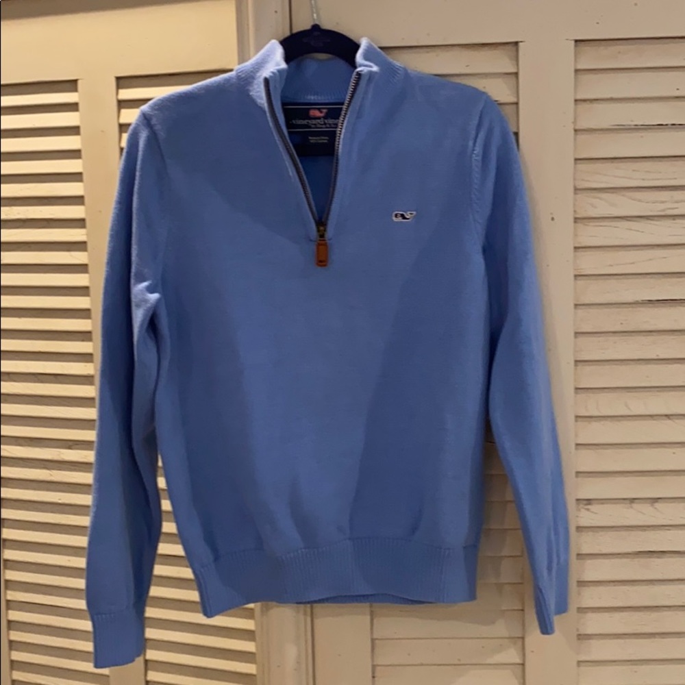 Vineyard Vines Half-Zip Blue Pullover